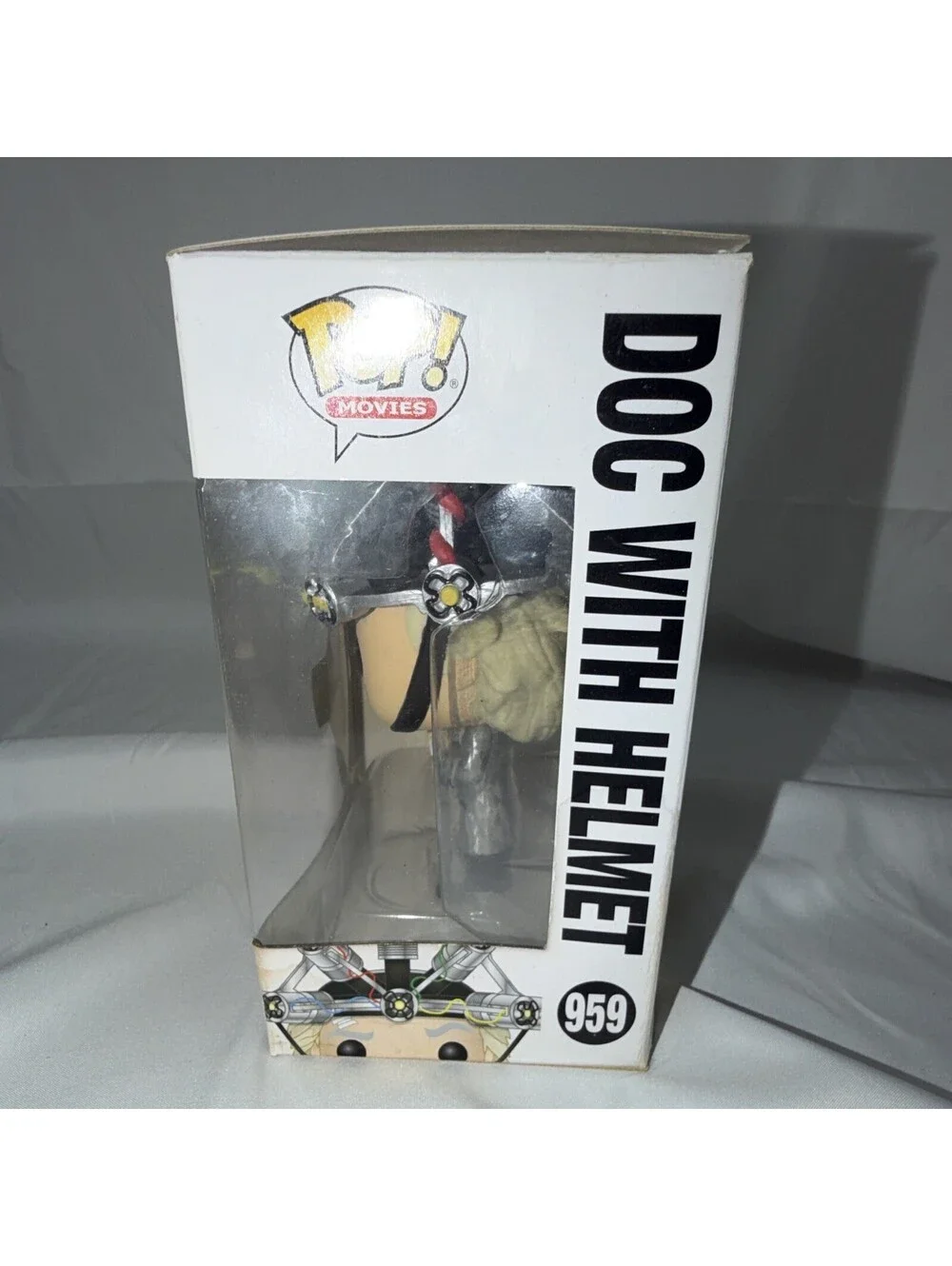 Funko Pop! Movies Back to the Future Doc with Helmet Vinyl Figure #959